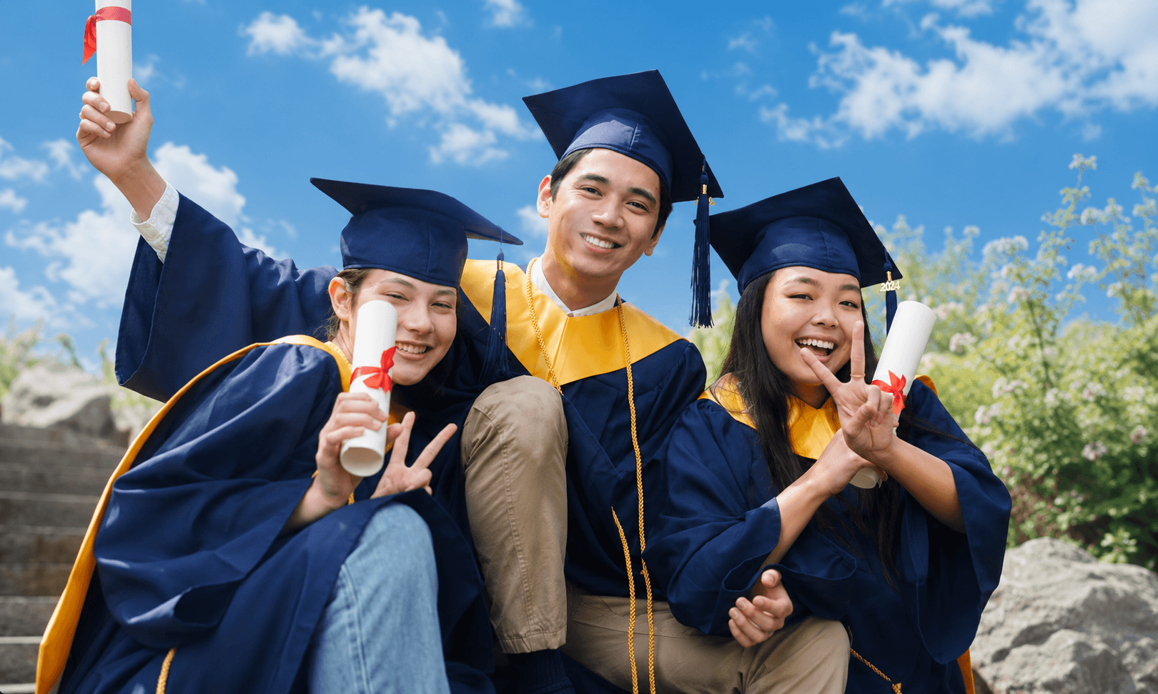 Graduating students at Concord College International School Malaysia.
